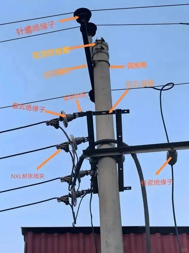 高压输电线路常用的电气设备名称