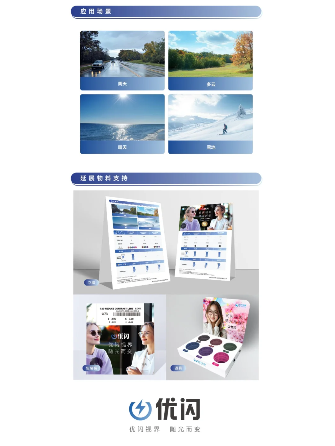 ✨新品上市丨「优闪」变色镜片 护眼又时尚