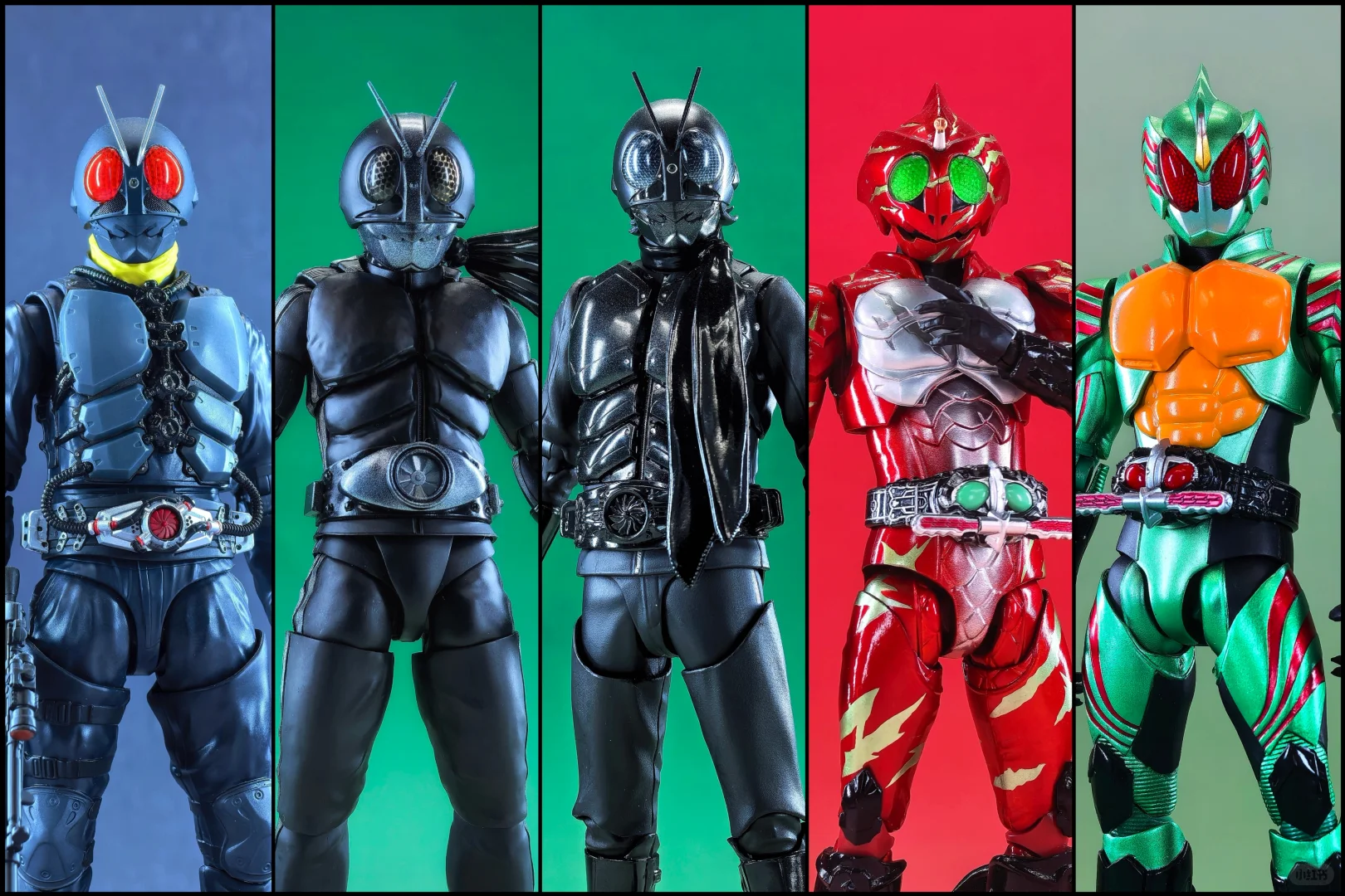 我的shf&真骨雕收藏（昭和以及形象衍生篇）