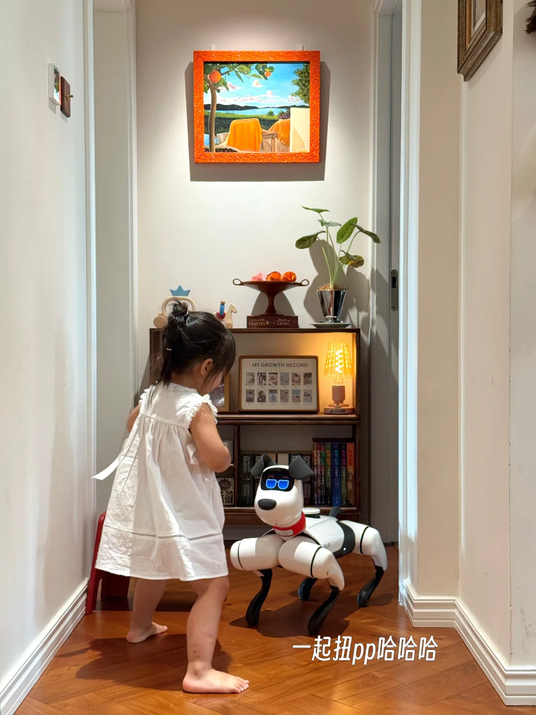 没有二胎但有小狗?恭喜女儿过上梦想童年!