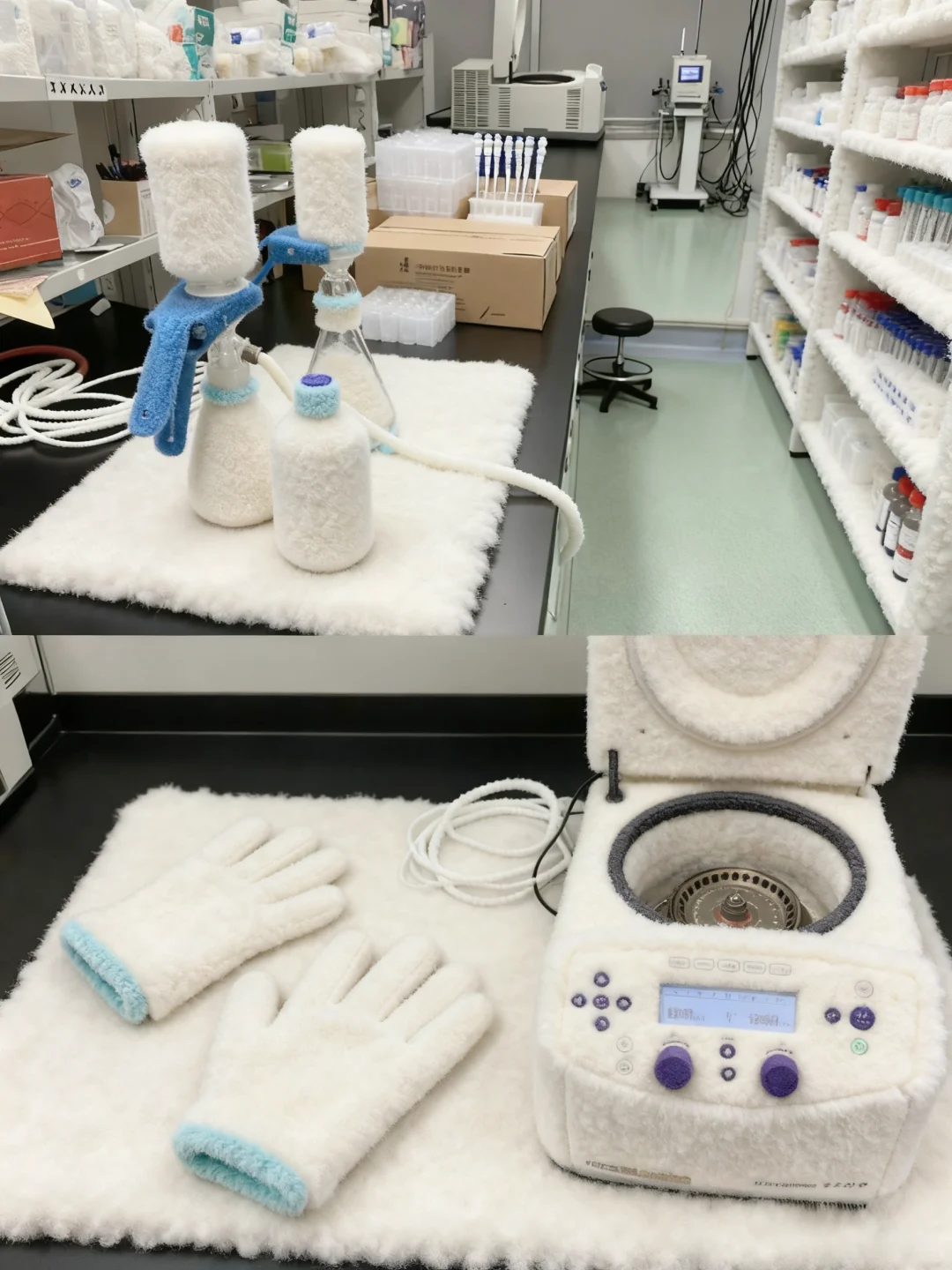 ?谁还在搞冰冷冷的实验？