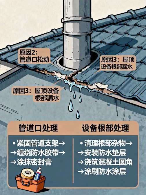 屋顶漏水7大元凶+急救方案?新手必看