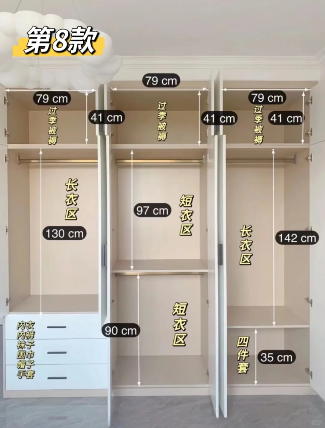 衣柜内部格局如何设计？