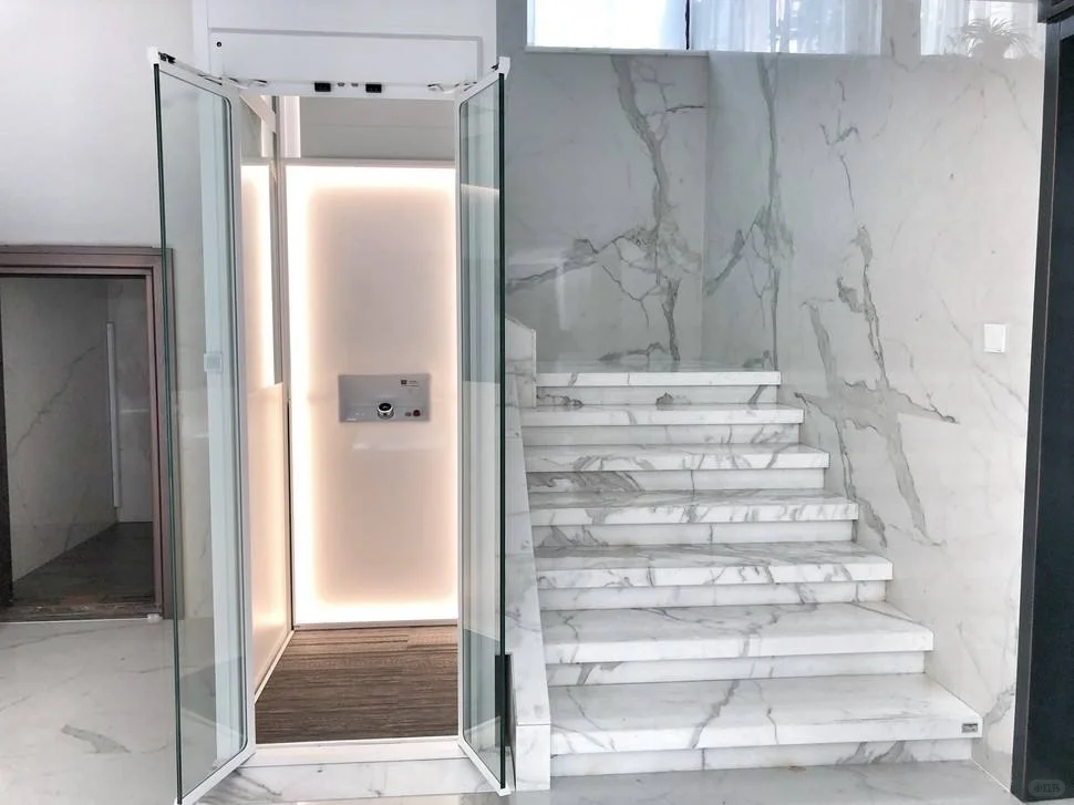 别墅电梯-我家真实效果！