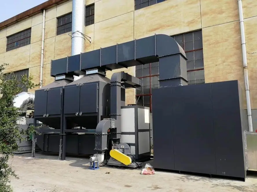 催化燃烧废气处理设备系统简述