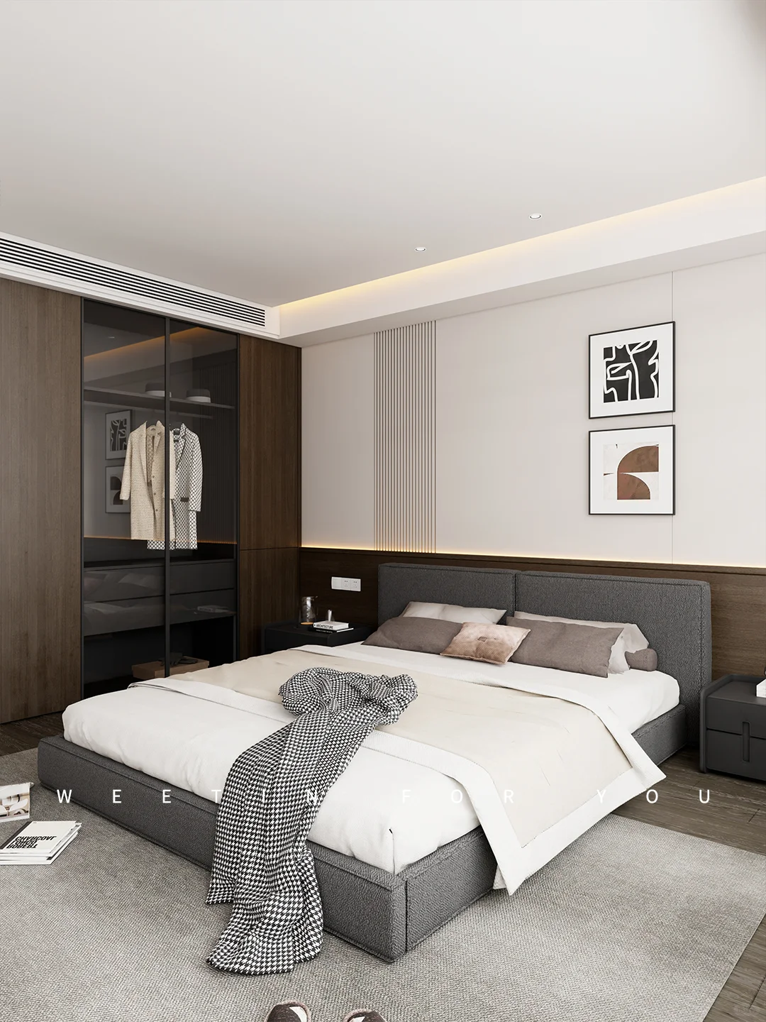 懂了，什么是高级感主卧衣柜！?