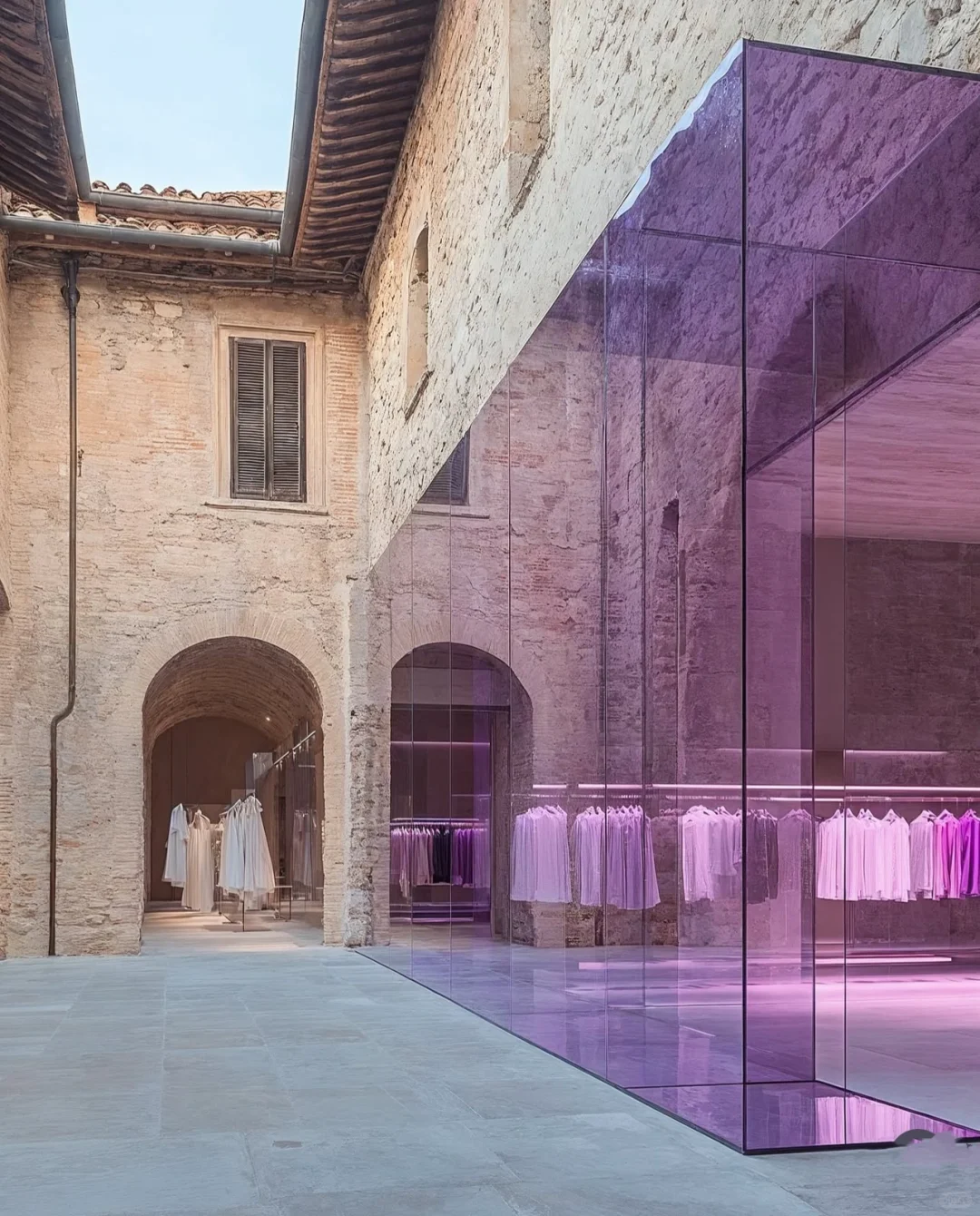 真绝！用玻璃网重构历史建筑