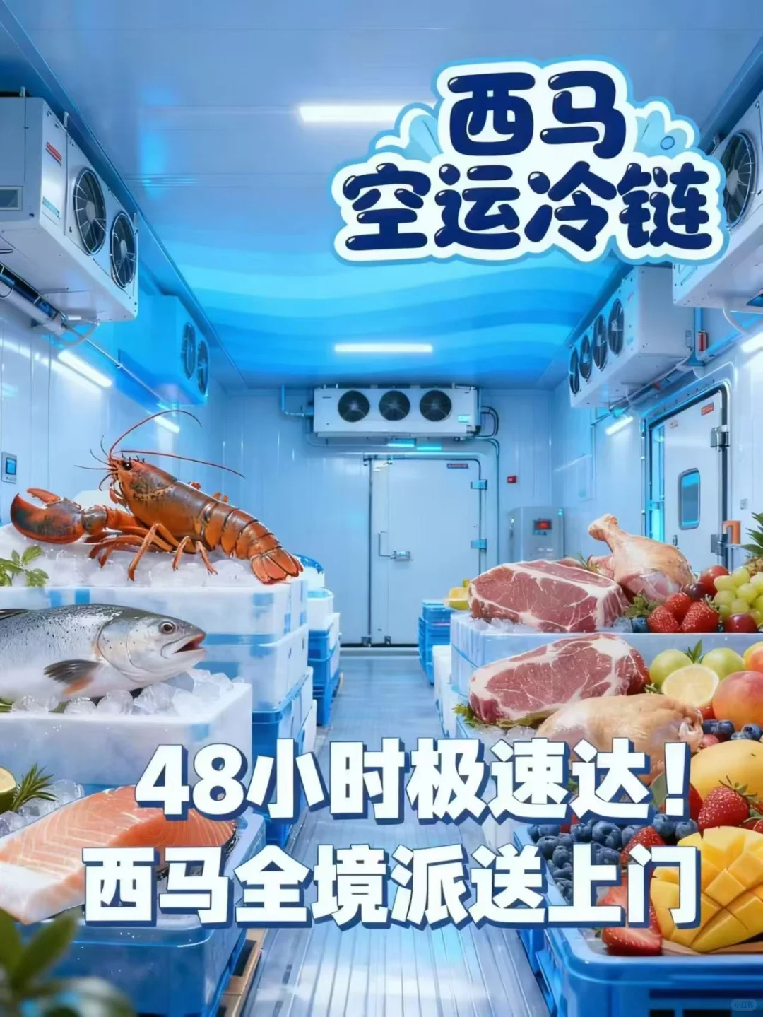 距离不是问题，空运冷链