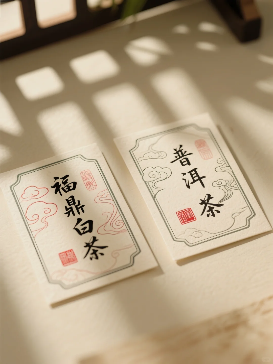 茶香千年一纸承韵揭秘茶叶标签里的东方美学