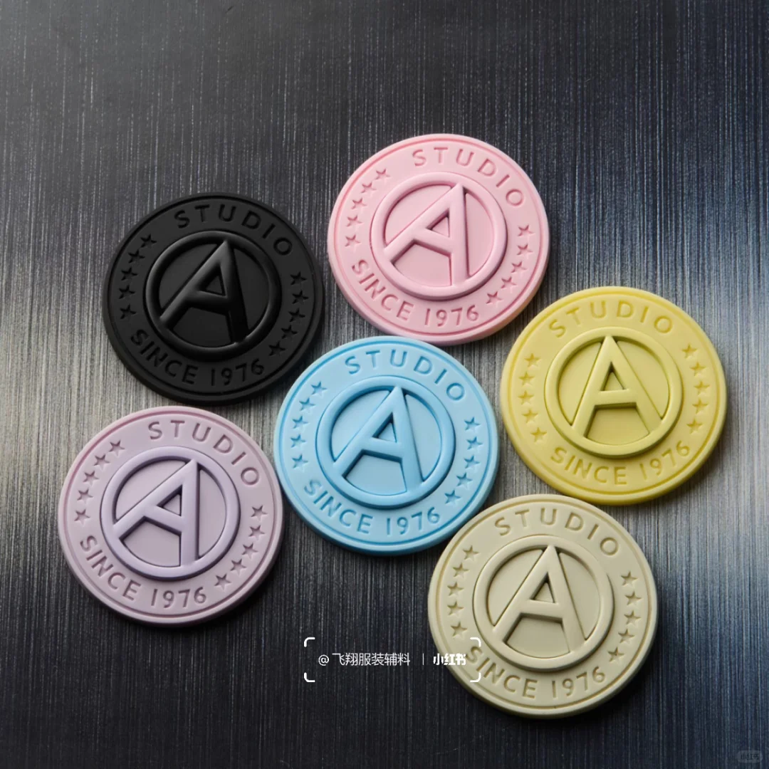 质感五金滴塑标重磅上线！缤纷色彩➕多样款式