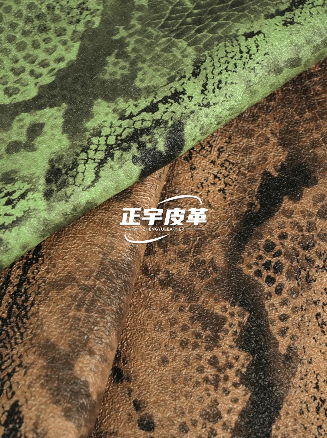 秒把穿搭野性值拉满!复古蛇纹布料