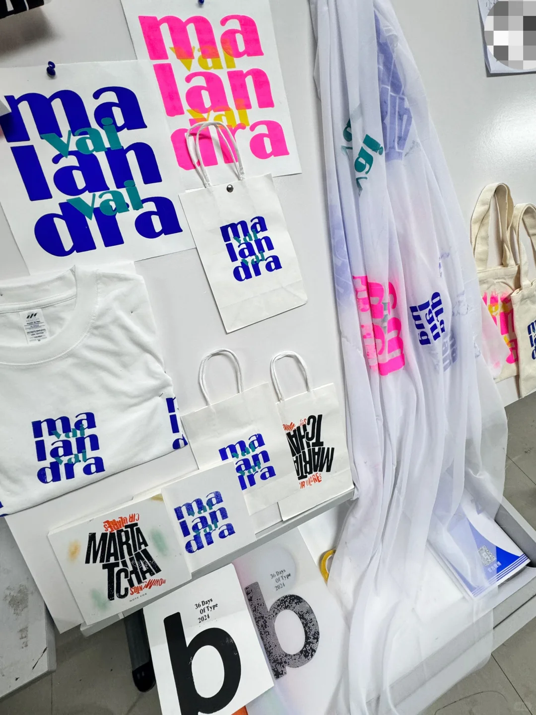 丝网印刷课程作业分享