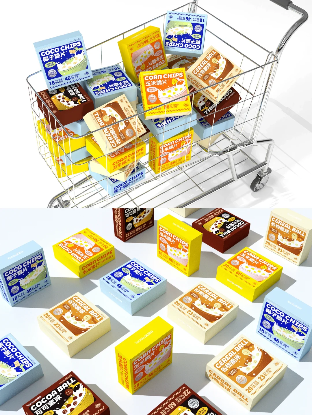 原创设计 I 谷物休闲代餐食品包装