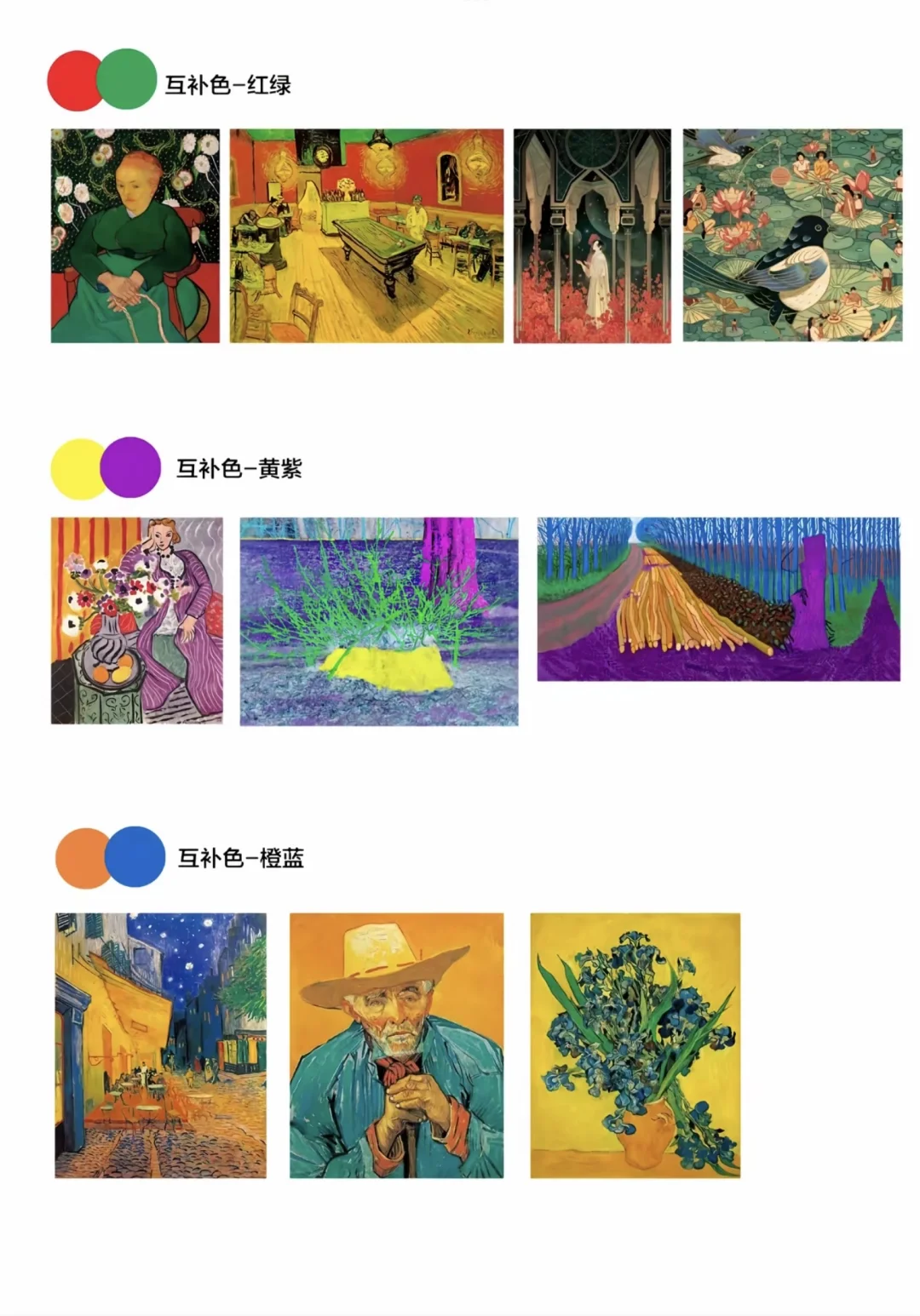 色彩基础｜瑞士色彩大师 伊顿 • 十二色相环