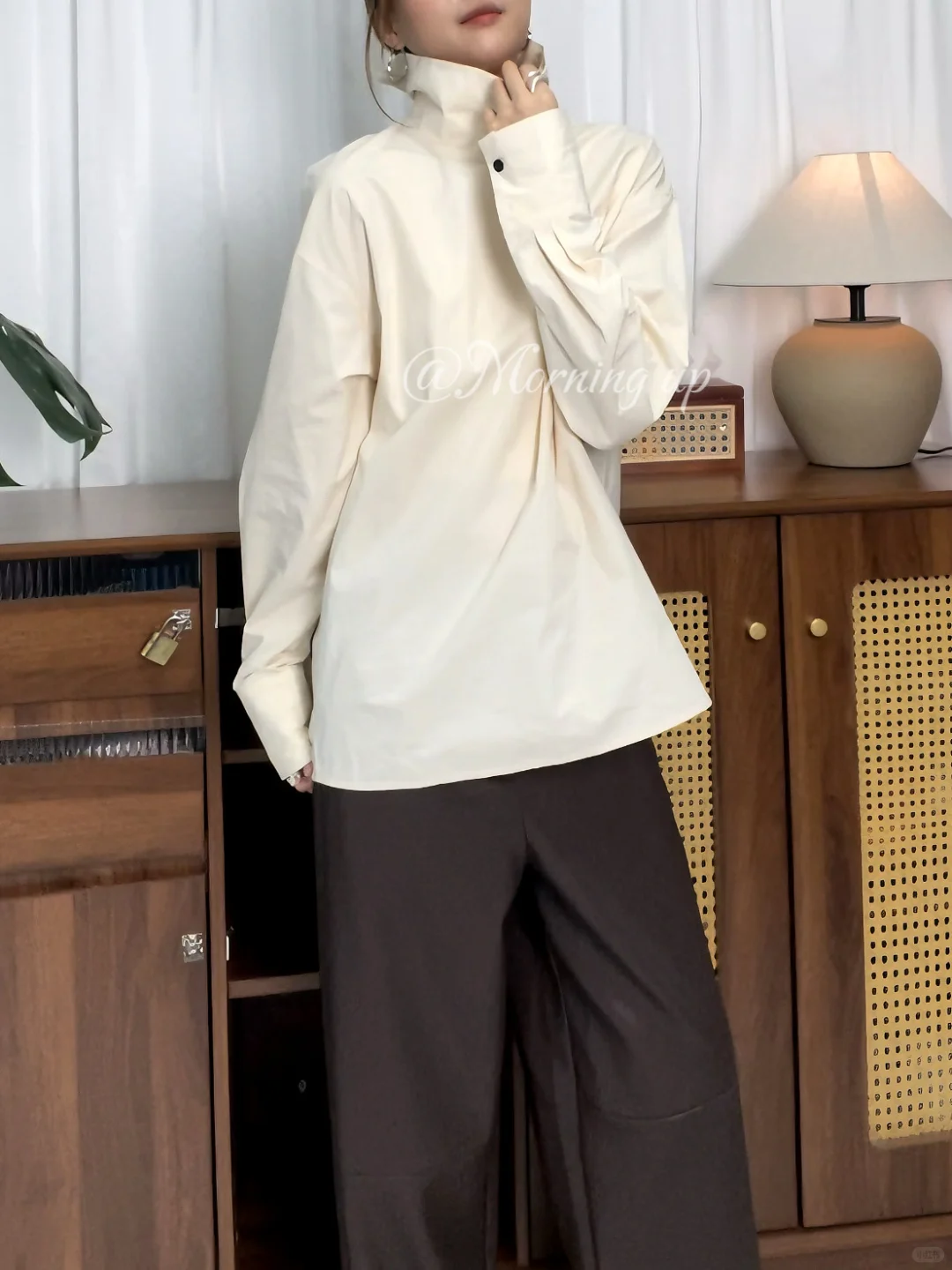 正反两穿/设计感衬衫