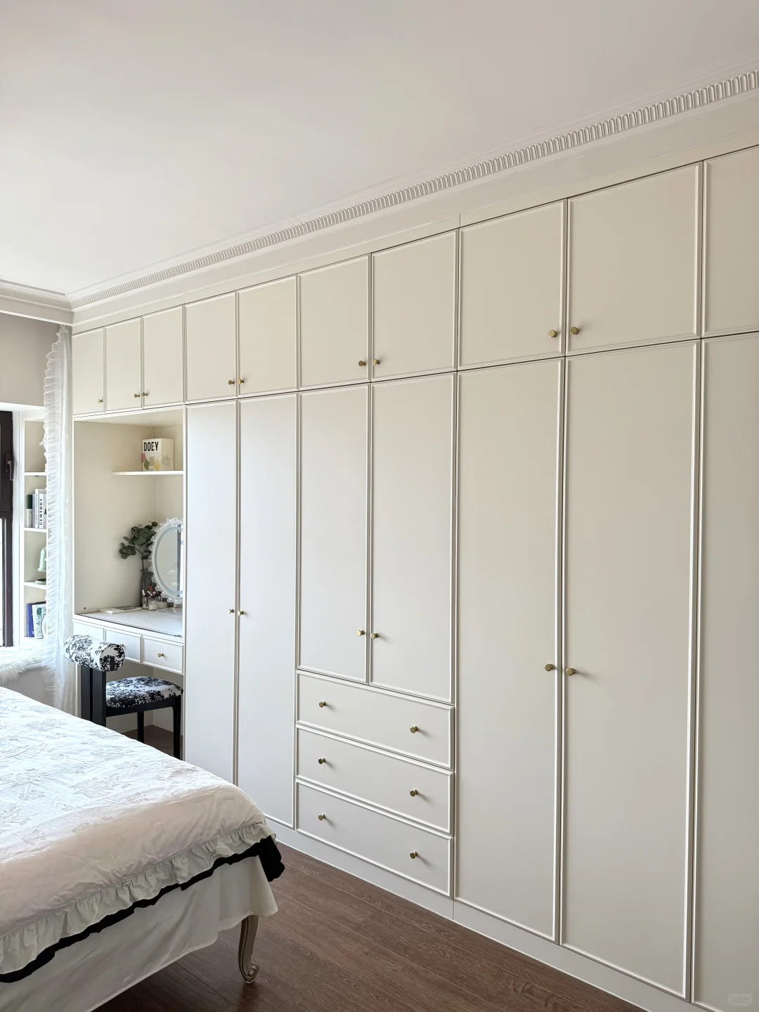 法式主卧做整排衣柜，实用又貌美✨附尺寸图