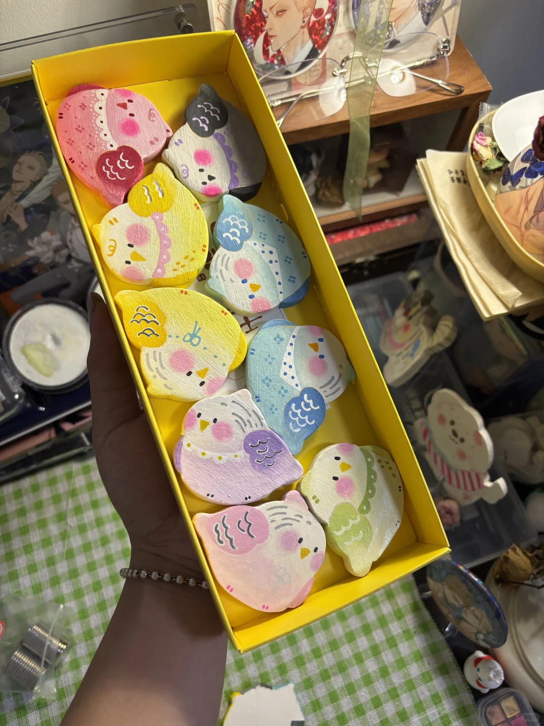 彩色小鸟饼干礼盒?