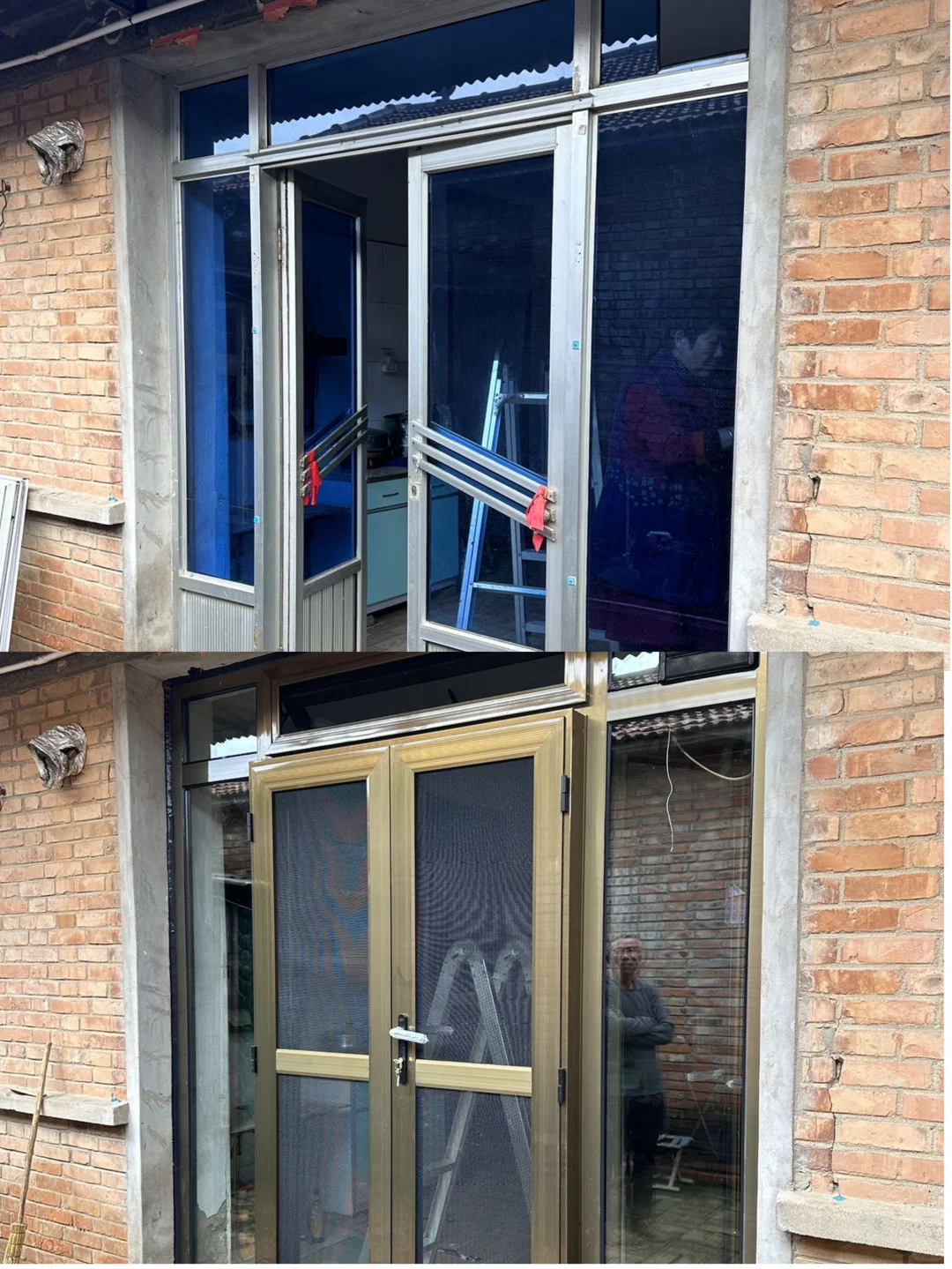 村屋改造之旧窗换新窗?