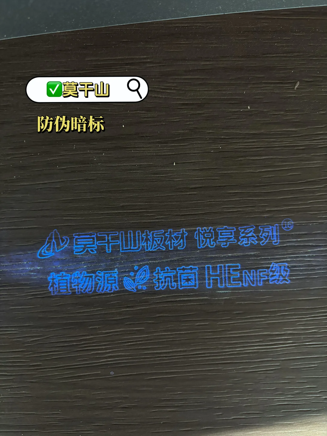 你们没见过的防伪暗标实拍！