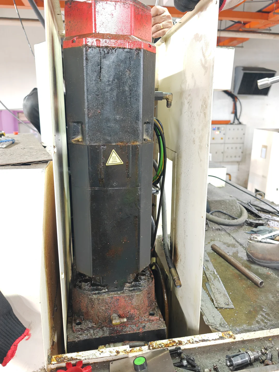 ??工程师日常-卸BT40主轴