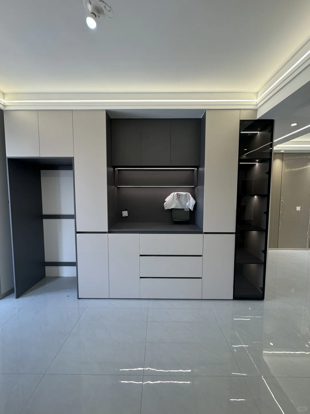 邯郸全屋定制工厂安居南城庄园安装完落地效