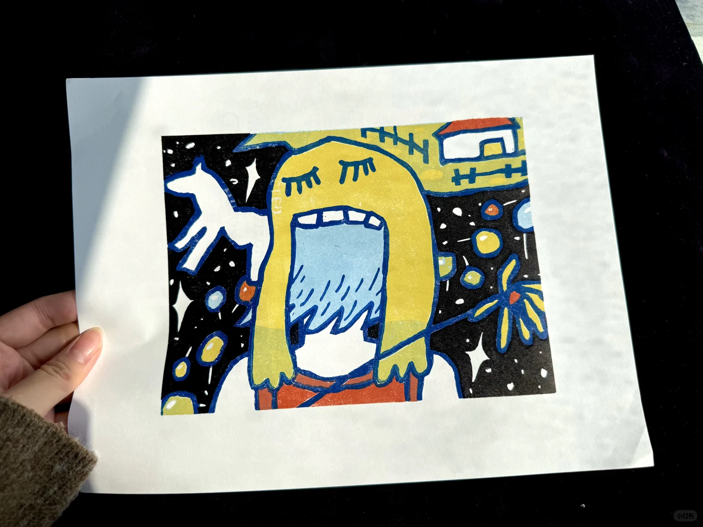 做了分版套色，版画套色怎么做