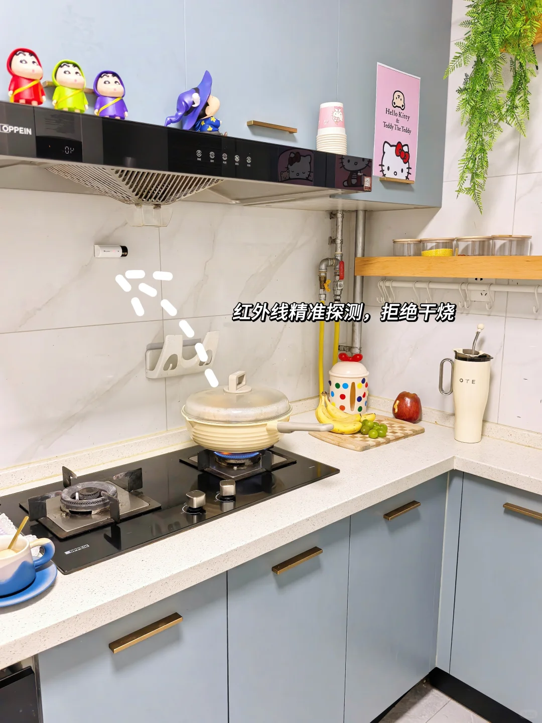 ?Dream Kitchen|好喜欢我的清新蓝小厨房