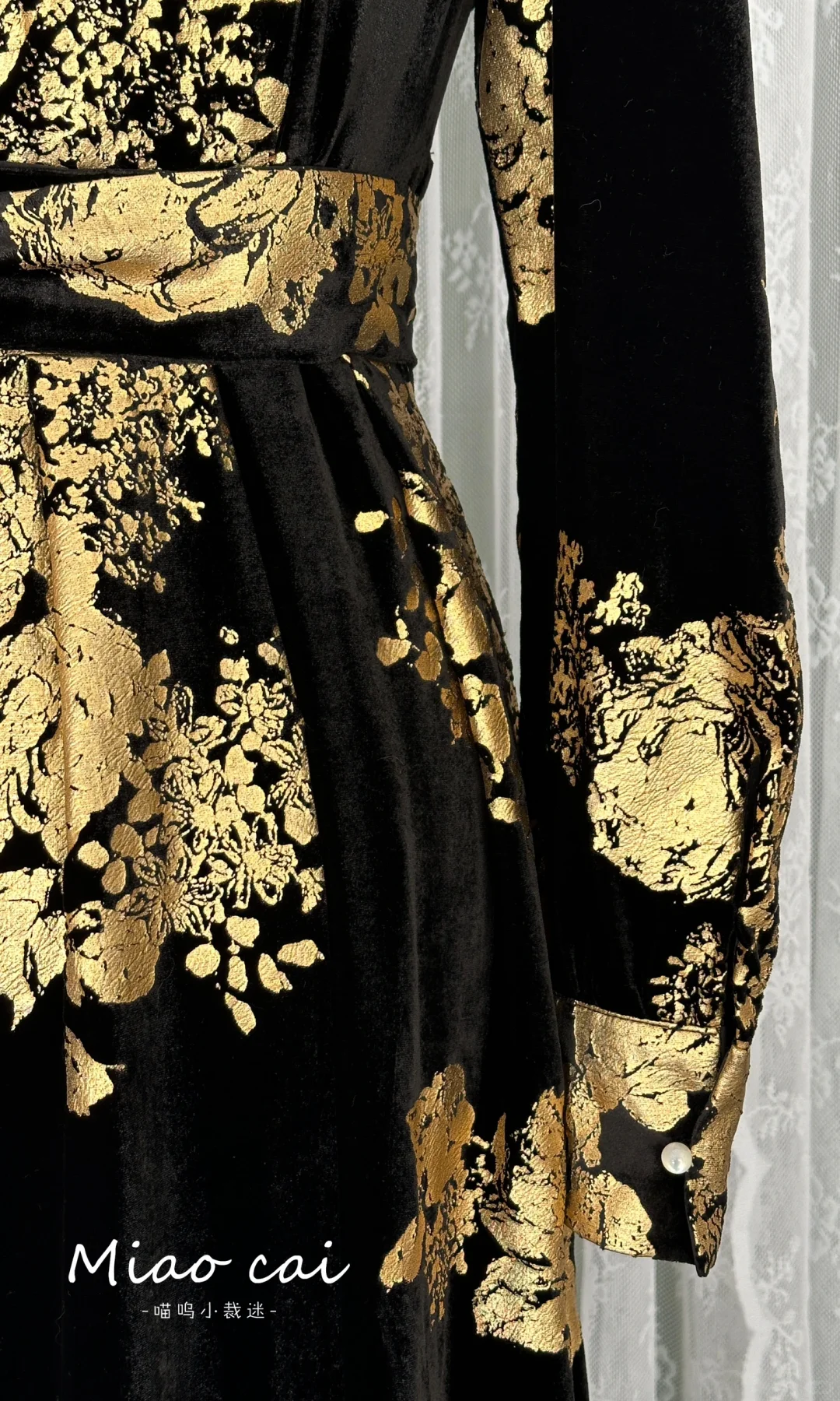 制版分享｜一片式法式连衣裙