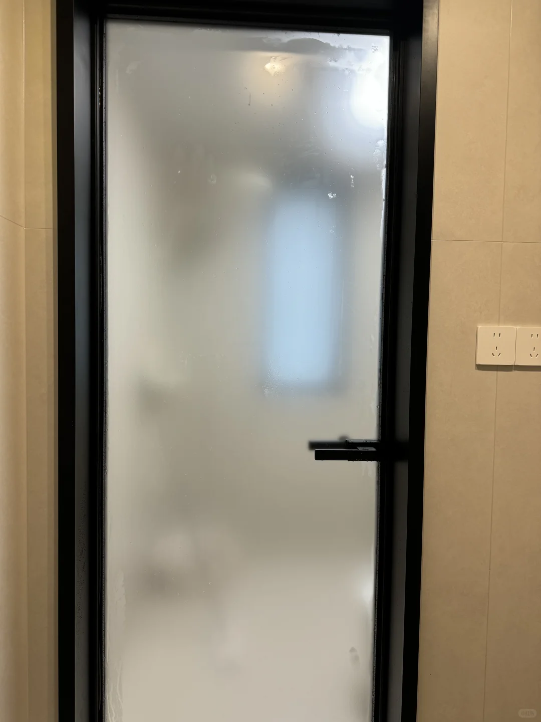 油砂玻璃门，这对吗❓