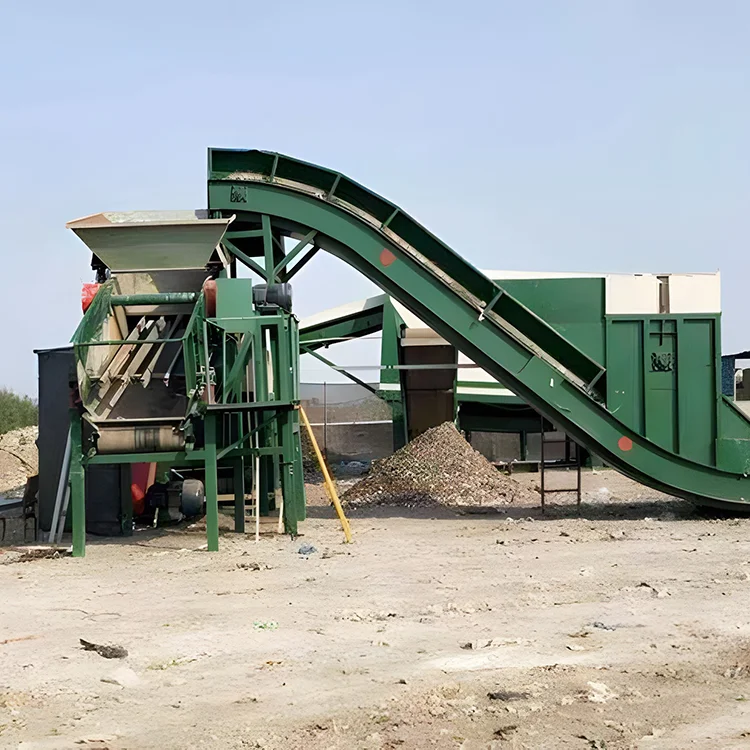 建筑装修垃圾分类回收生产线特点