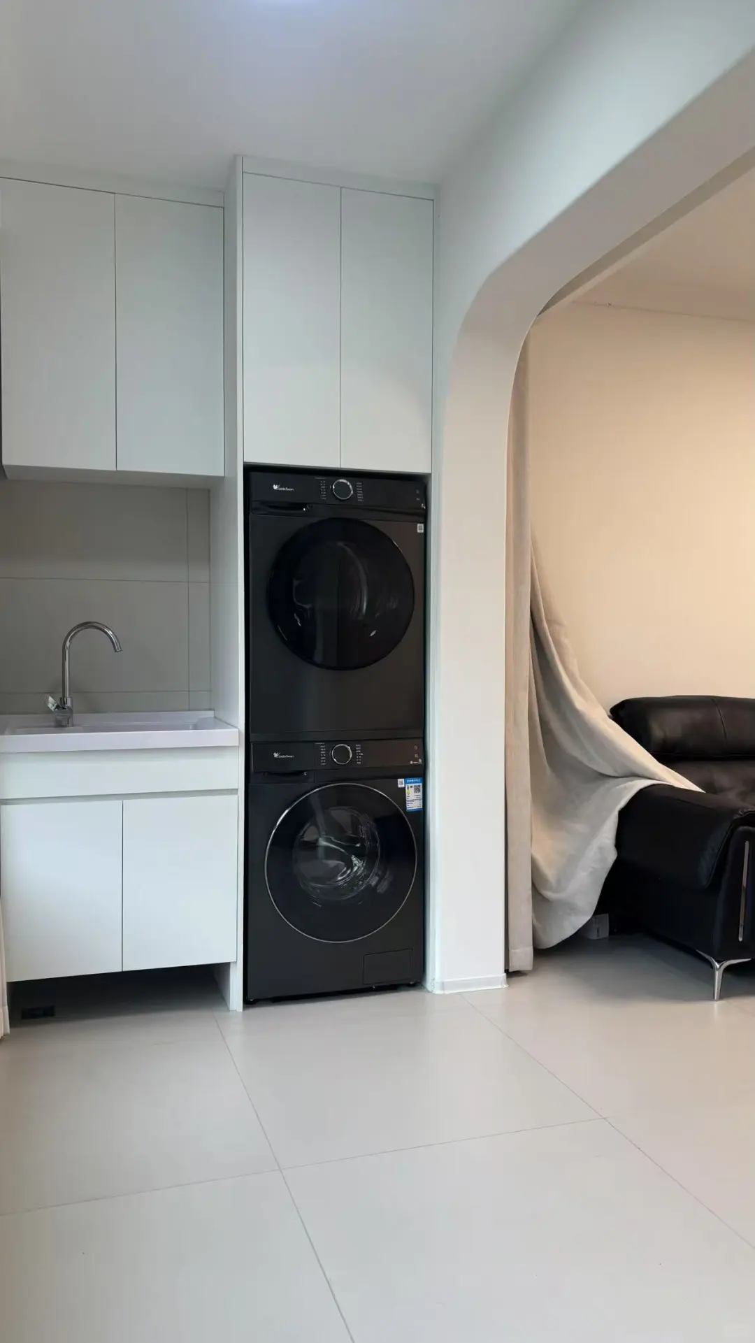 奶油风 全屋定制安装