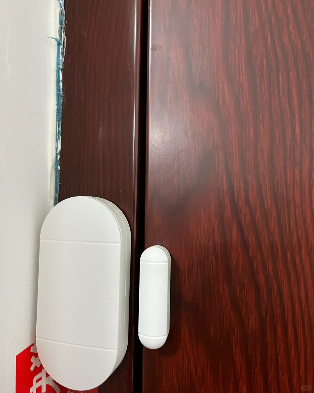 女生独居贴门警报器 推??