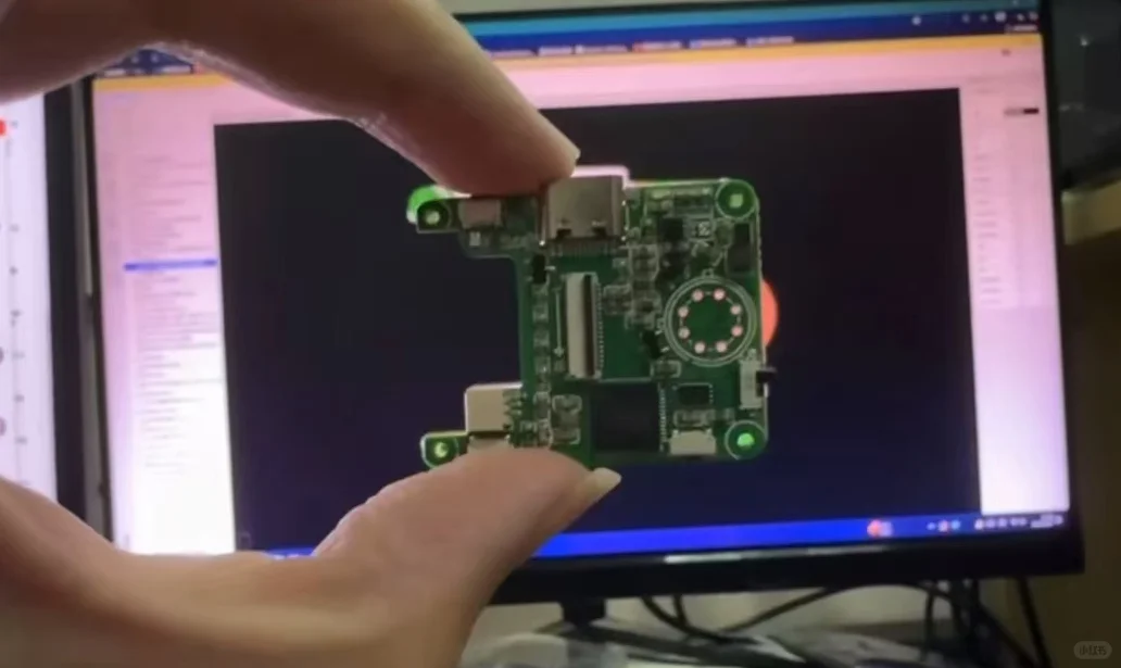 手搓的口袋热成像仪，能测一千度成品218元