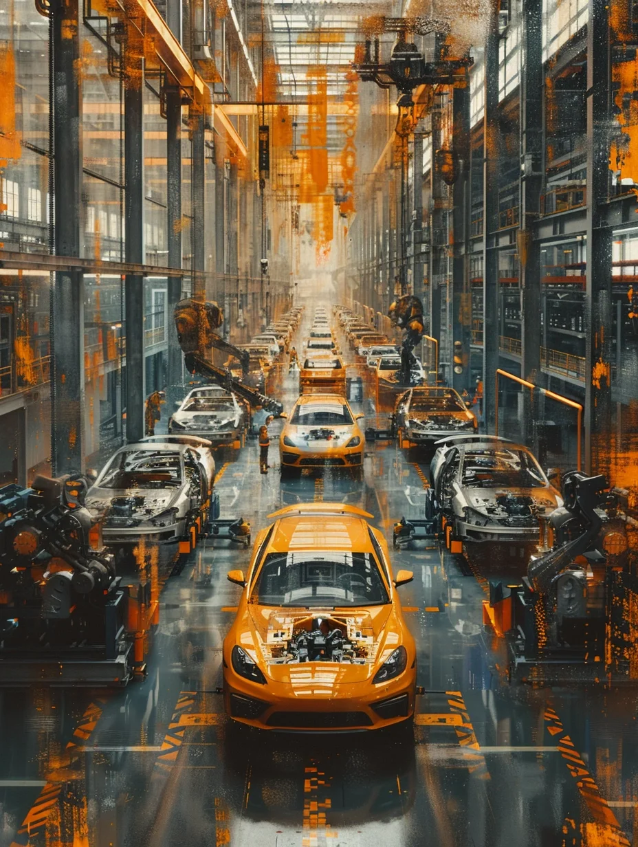 AI 新能源汽车生产线 ……