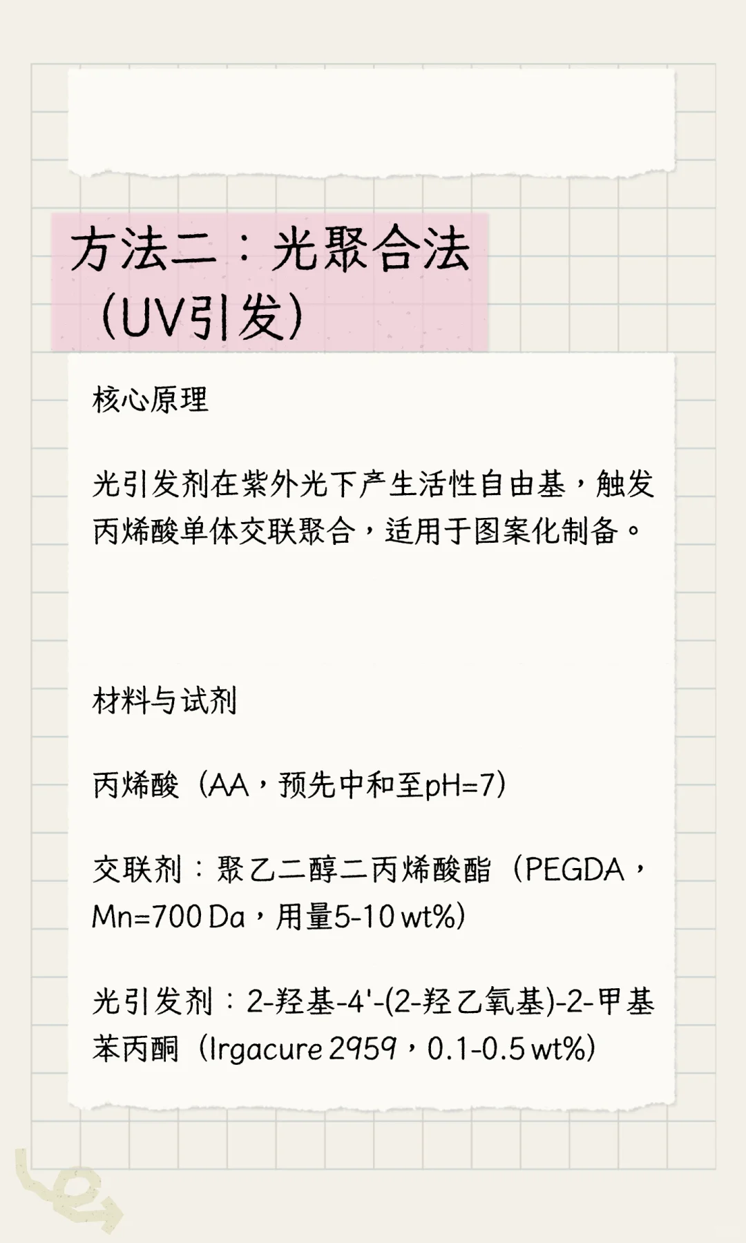 聚丙烯酸水凝胶的制备方法?