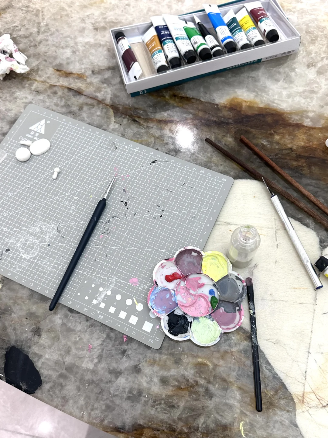 石塑粘土！有毒！