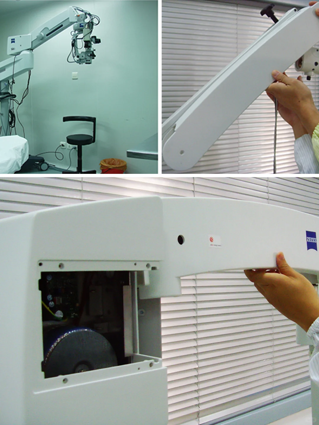 卡尔蔡司显微镜摇臂丨医疗产品设计要点