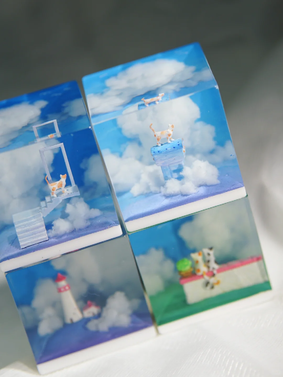 【手作合集】不是AI！好像小猫的门歪了？