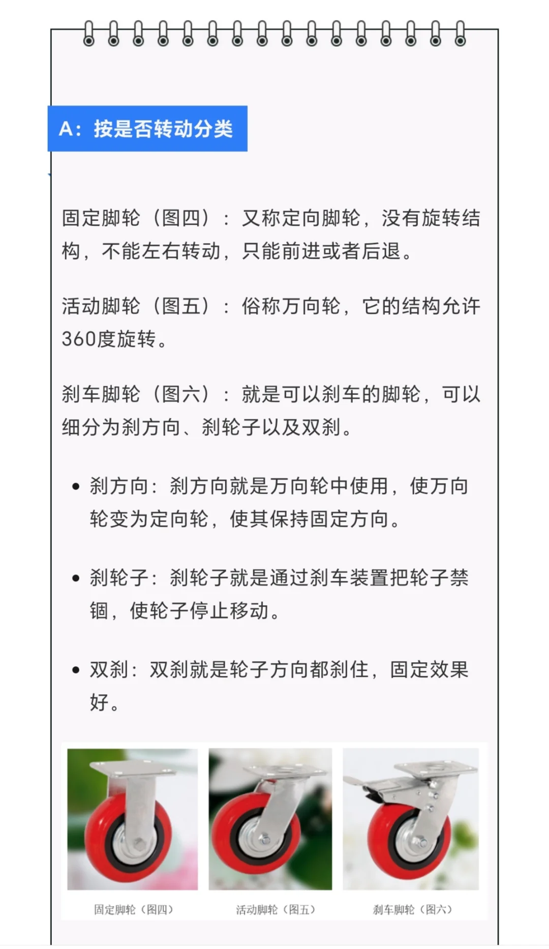 工业脚轮检测脚轮检测