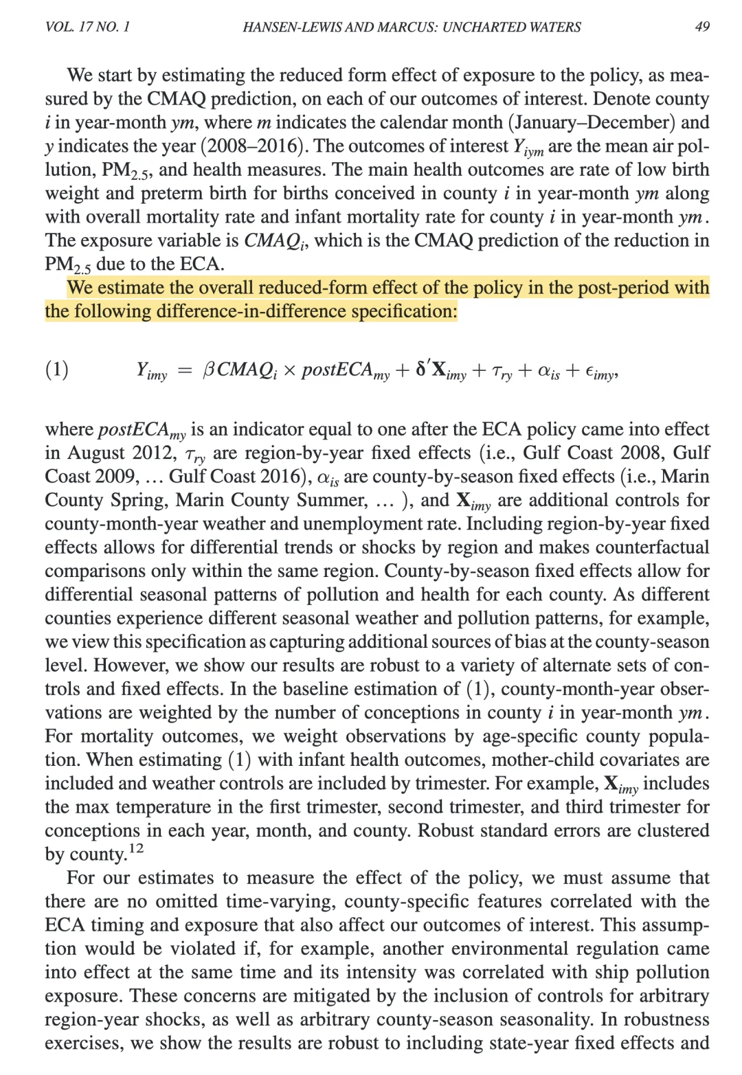 AEJ｜环保政策的贸易代价，船舶数据真赞！