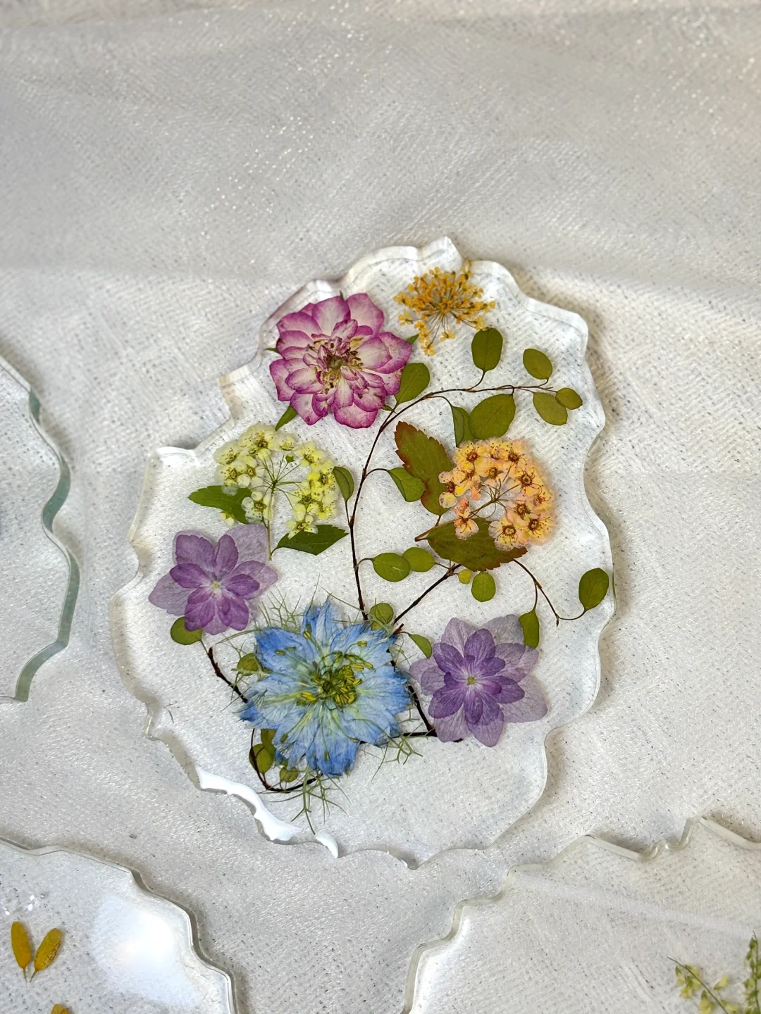 清远DIY滴胶杯垫｜定格大自然的美好和浪漫