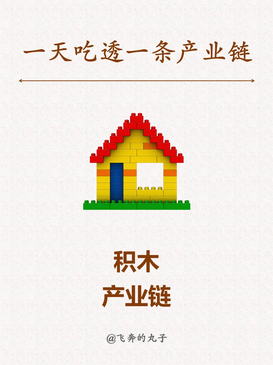 一天吃透一条产业链:积木玩具