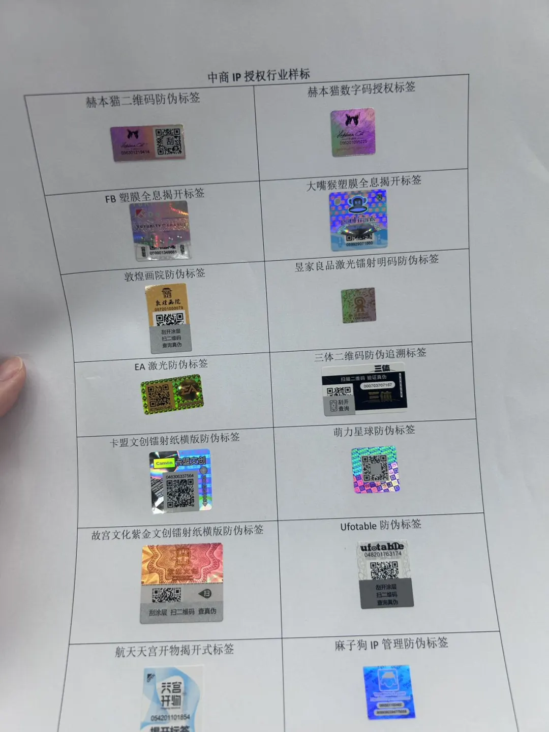 想做防伪的厂家看过来~