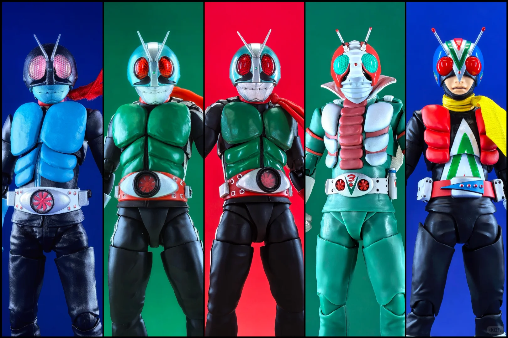 我的shf&真骨雕收藏（昭和以及形象衍生篇）