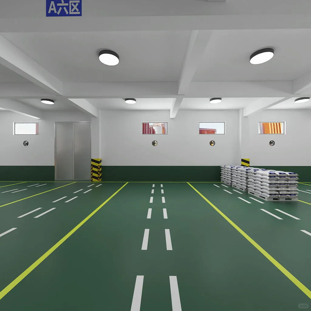 车间内部目视化效果设计