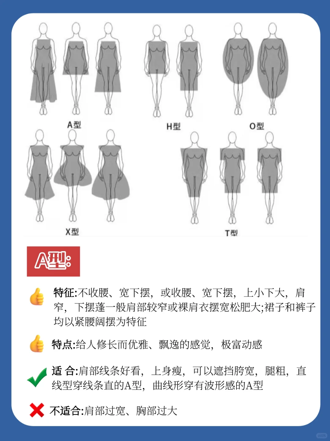 服装设计的廓形✍️