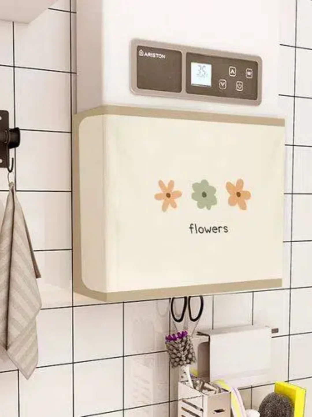 别让燃气热水器下方，毁了厨房的精致感！