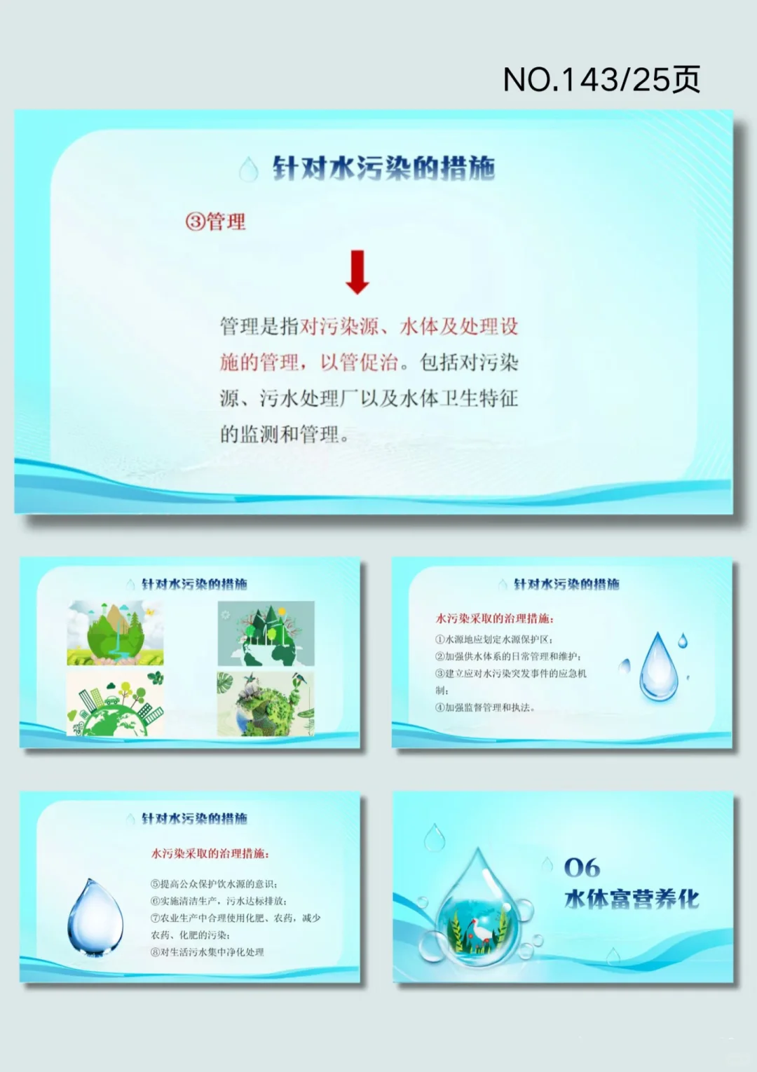 水污染及其防治ppt模版