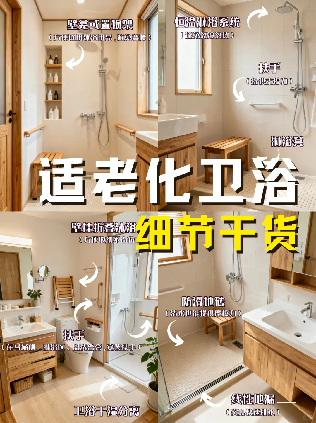 适老化卫浴 | 超全！超详细！完整干货！