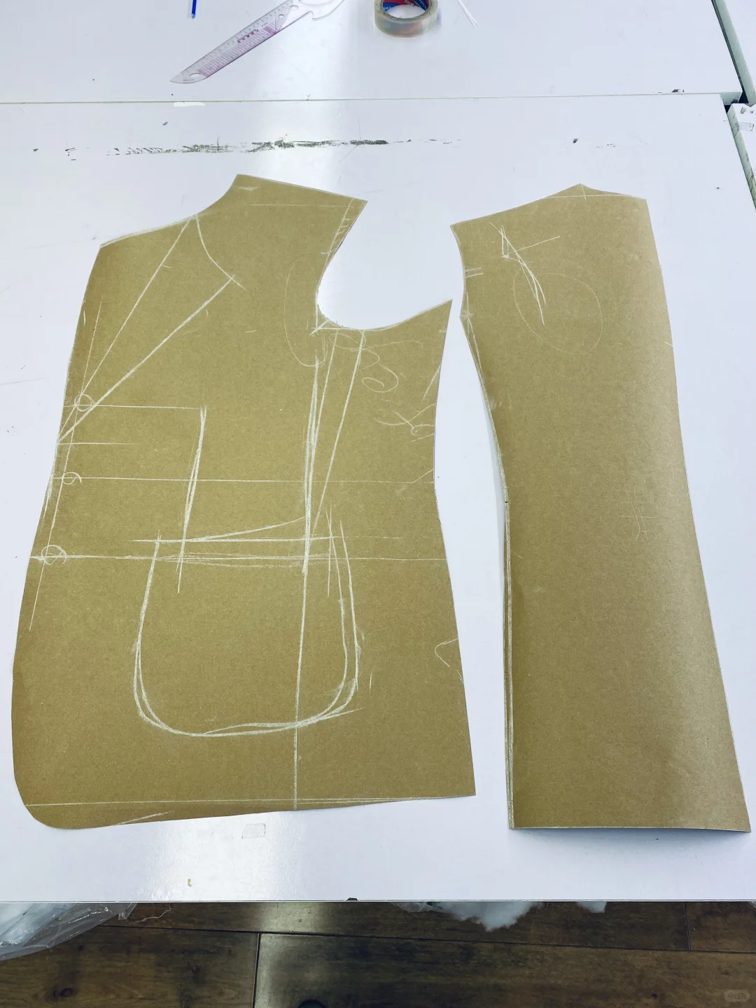 Drape Cut流派的制版